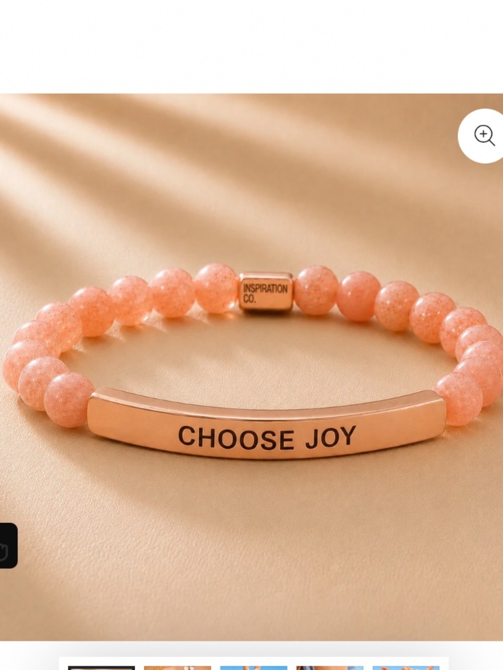 Inspiration Co choose joy bracelet